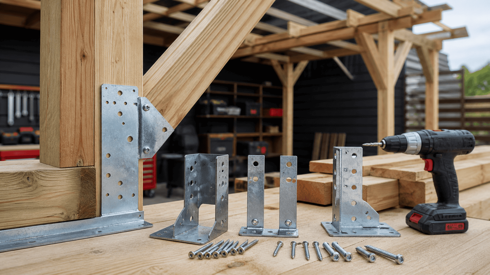 Wann waehlt man Holzverbinder fuer Pergola