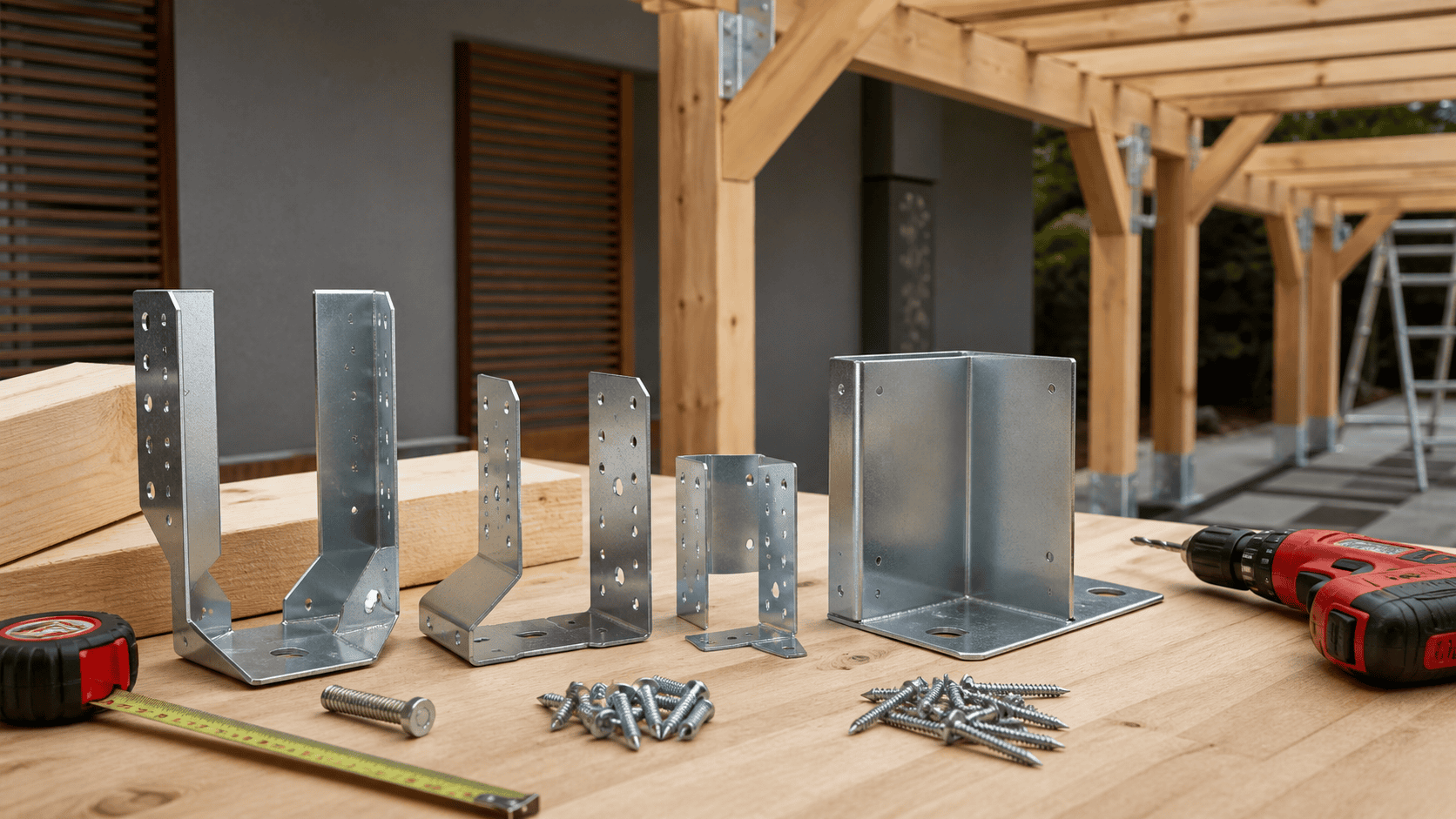 Was kosten gute Holzverbinder fuer Pergola