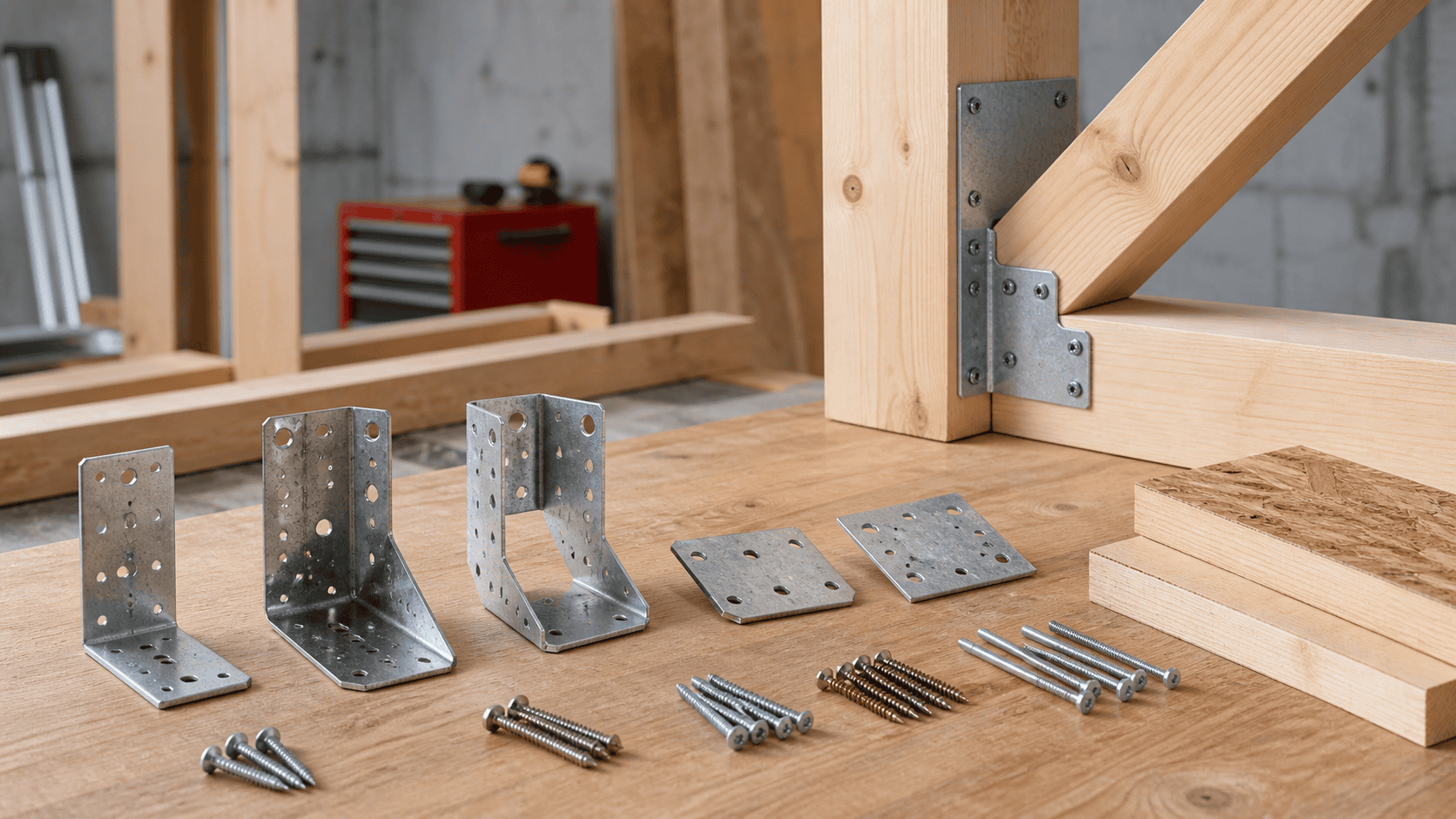 Aus welchen Materialien bestehen Holzverbinder